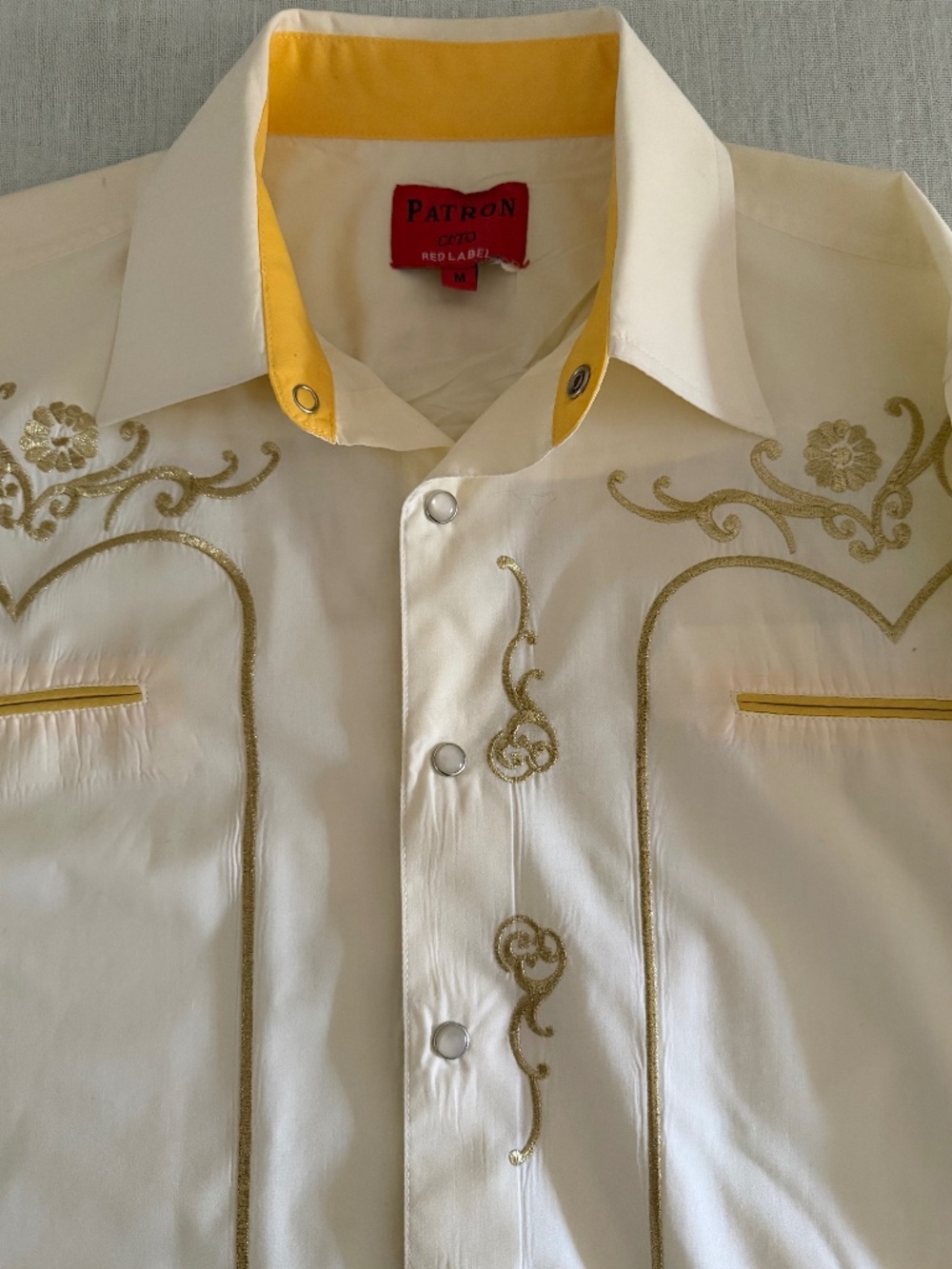 Mens Western Shirt, Size M